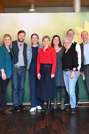 Foto von prominenten Vertretern der Grünen